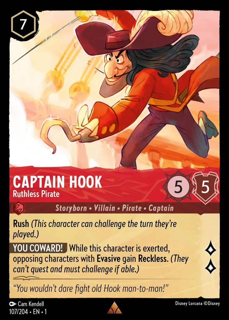 Captain Hook — Ruthless Pirate