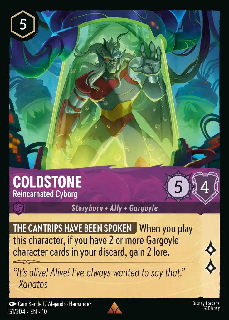 Coldstone — Reincarnated Cyborg