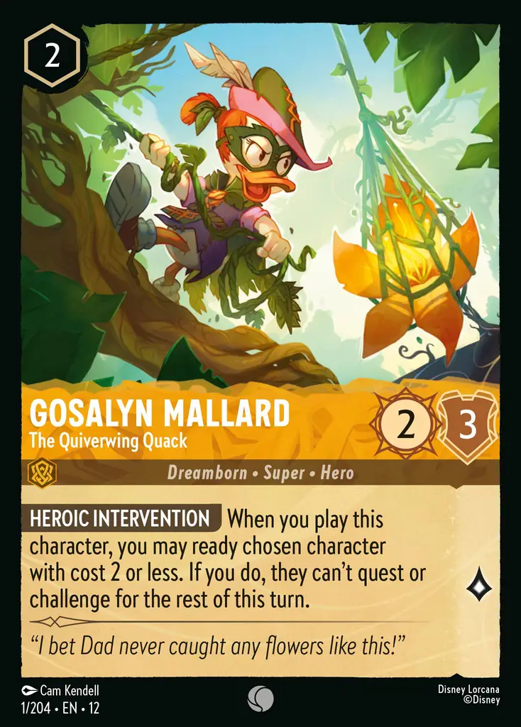 Gosalyn Mallard — The Quiverwing Quack