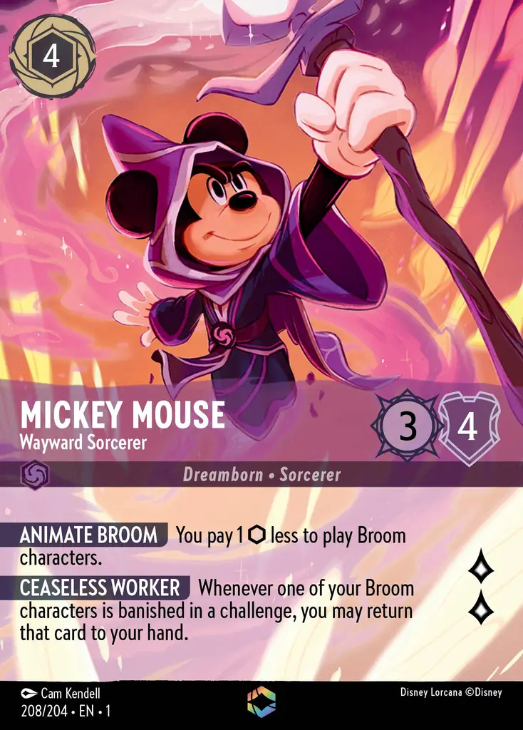 Mickey Mouse — Wayward Sorcerer