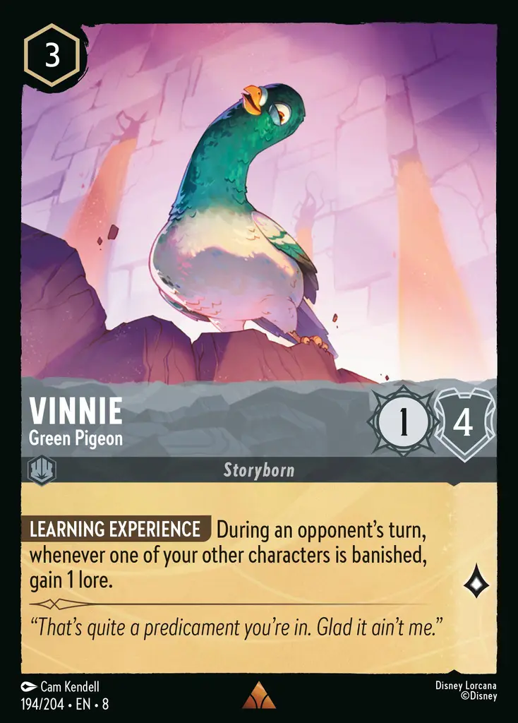 Vinnie — Green Pigeon
